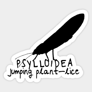 Psyllid jumping plant-lice Sticker